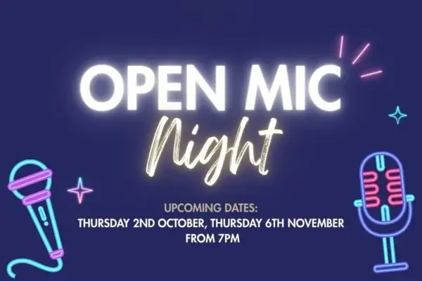 🎤 Open Mic Night at The Grove