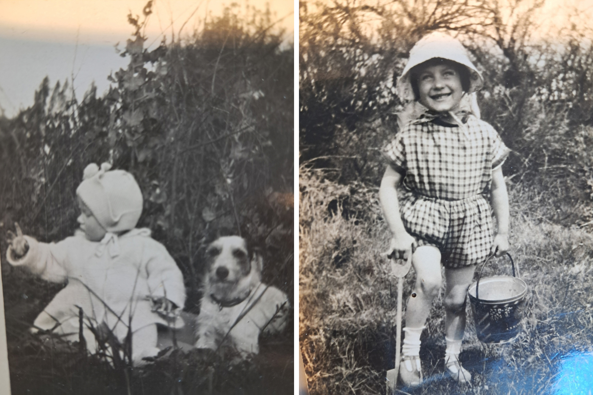 Peggy as a child