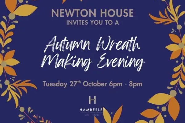 🍂 Autumn Wreath Making at Newton House