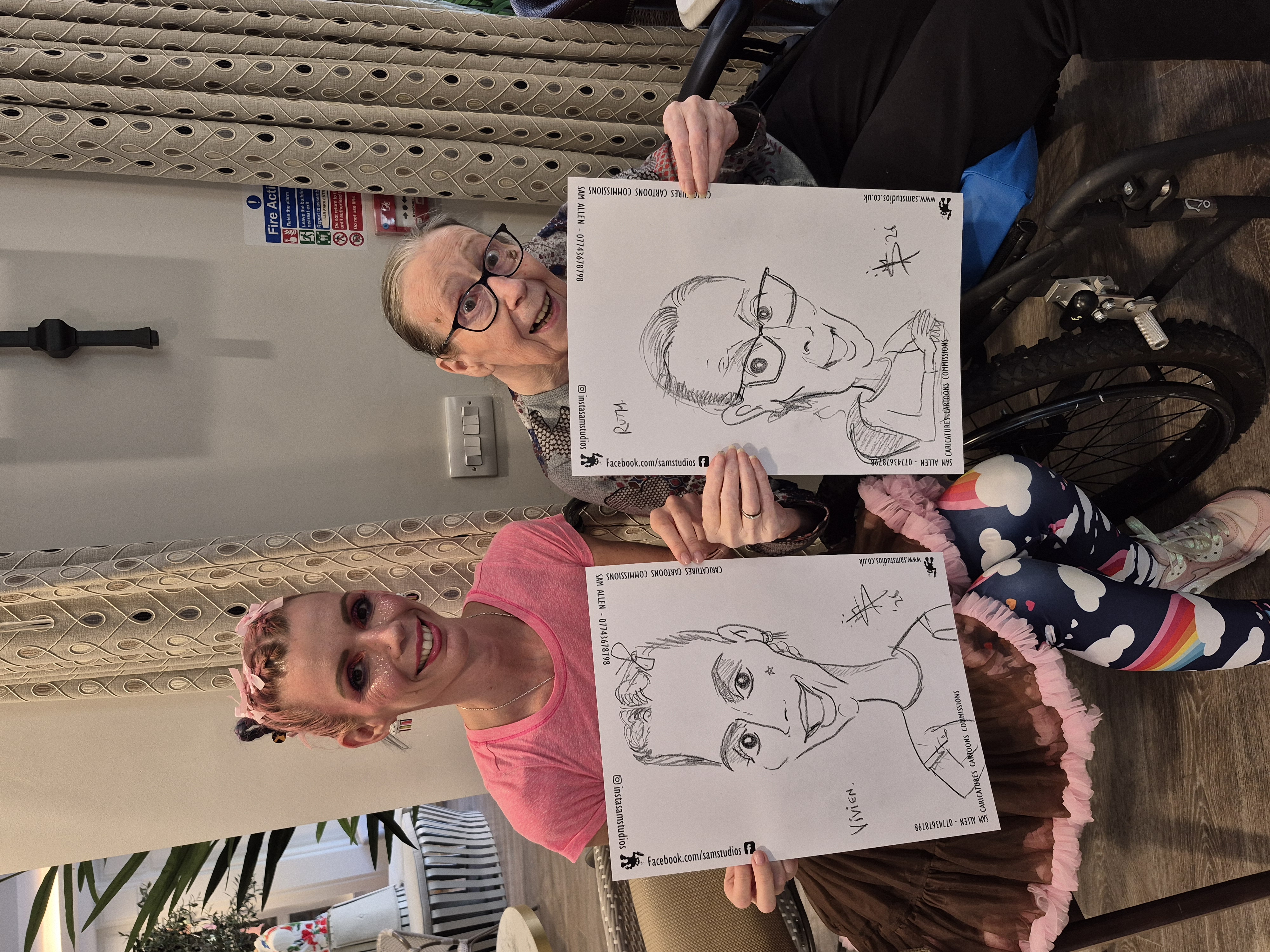 Homemaker Viven and Resident Ruth