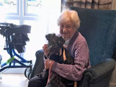 Celebrating Peggy’s 101st Birthday at Hindhead Place