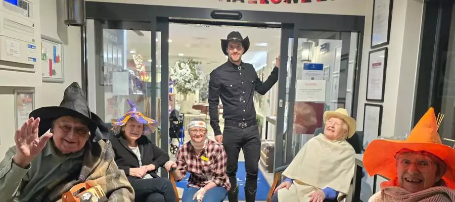 Nesbit House residents have a terror-ific time for Halloween