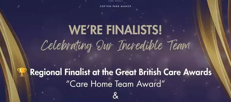 Cofton Park Manor Secures 2 Award Nominations!