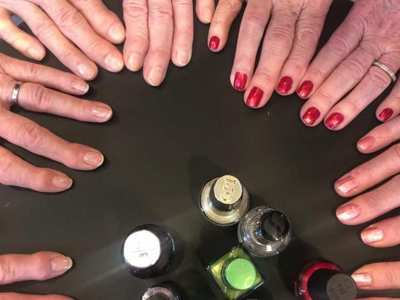 NESBIT RESIDENTS ENJOY SELF-CARE PAMPERING