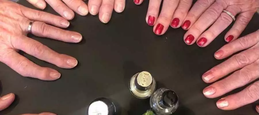 NESBIT RESIDENTS ENJOY SELF-CARE PAMPERING