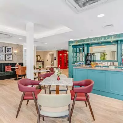 Hindhead Place a new care home in Hindhead, Surrey. Opening spring 2025