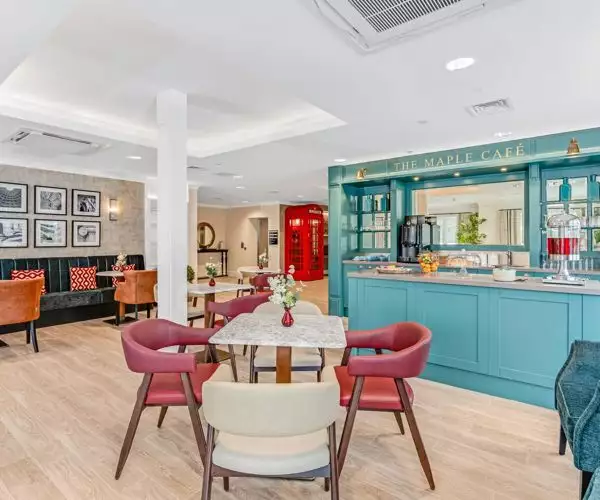 Hindhead Place a new care home in Hindhead, Surrey. Opening spring 2025