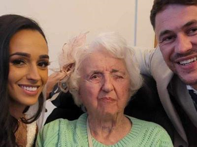 Delighted Grace sees her wedding day wishes come true