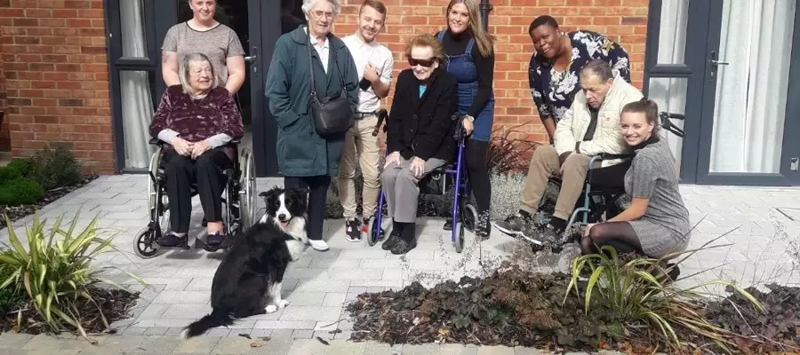 Billy's Pet Therapy Brings Joy To Nesbit House