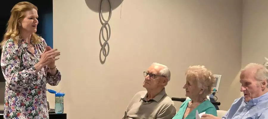 Charrington descendant brings history to life at namesake care home 