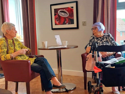 EVERYONE LOVES A GOOD COFFEE AND CHAT AT CADDINGTON