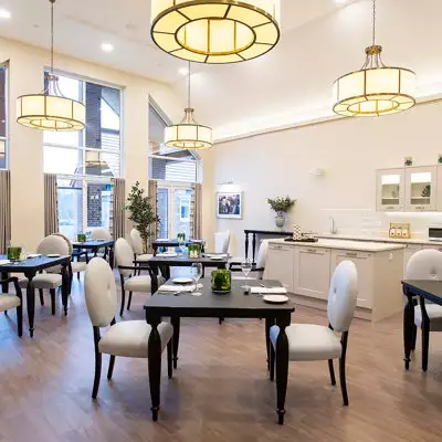 Lounge at Abbots Wood Manor Care Home in Hailsham