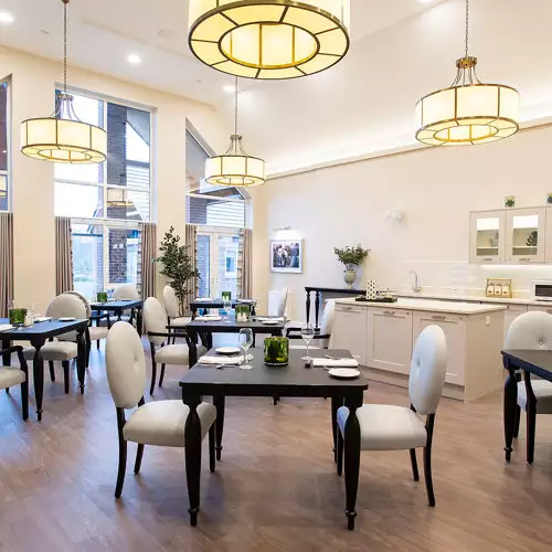 Lounge at Abbots Wood Manor Care Home in Hailsham