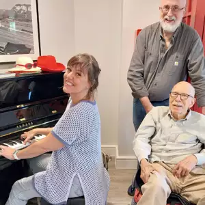 Surprise Jazz Concert Delights Residents At Brookwater House (2)
