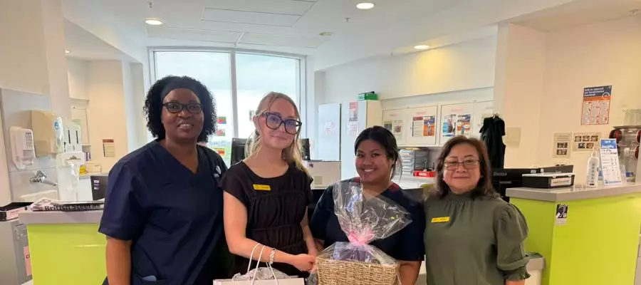 Patchway Care home Marks International Nurses Day with Gifts