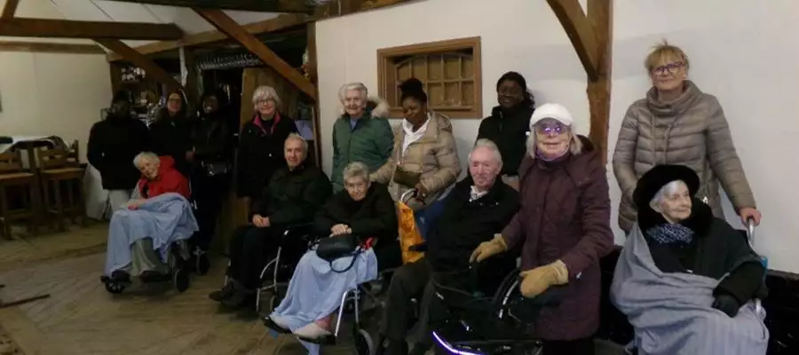 Magnificent birds of prey impress residents at Elstow Manor