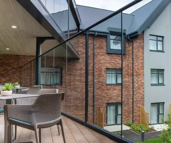 bedrooms for couples at Templeton Place care home in Southampton