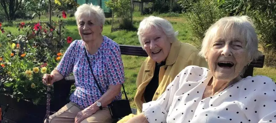 Milngavie residents enjoy the natural beauty of Lambhill Stables