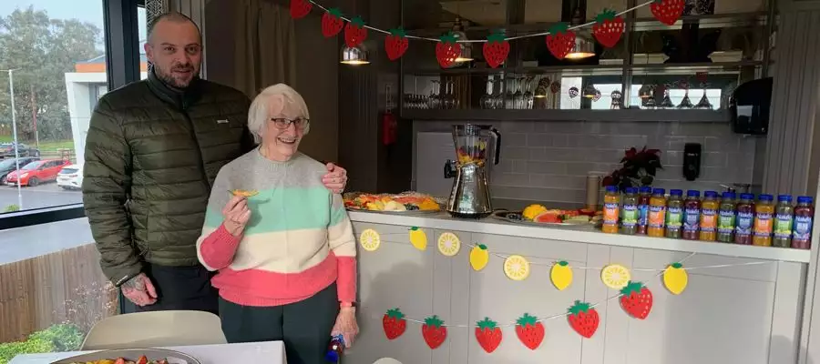 Everything is pear-fect at Edwalton Manor on Juice Up January Day