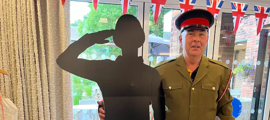 Cofton Park Manor Residents Pay Their Respects On D-Day