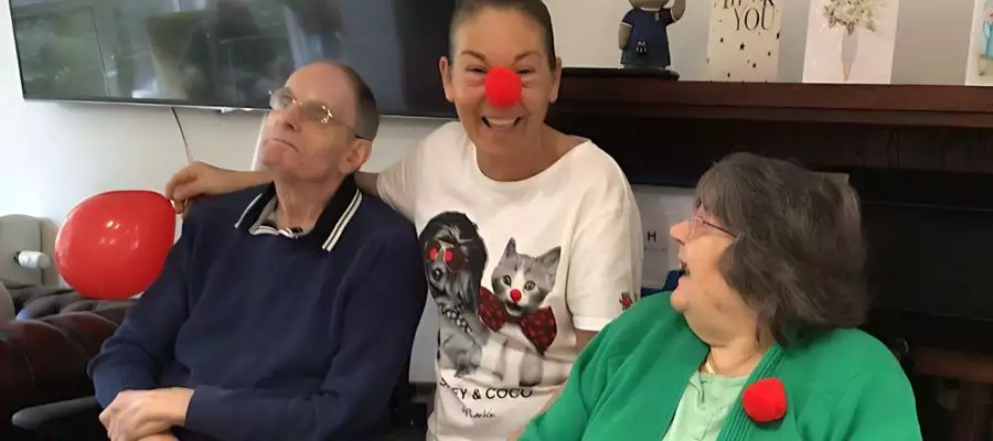 Red Nose Day Helps Build Team Spirit At Milngavie Manor