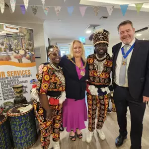 Charrington Manor Celebrates Africa Day With Residents, Colleagues And Outgoing Mayor (1)