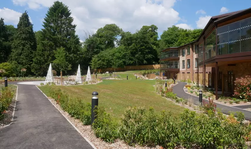 Dorking Manor Care Home in Dorking, Surrey.