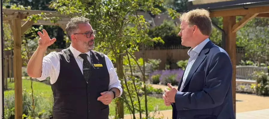 Hindhead Place Welcomes MP During Care Home Open Week