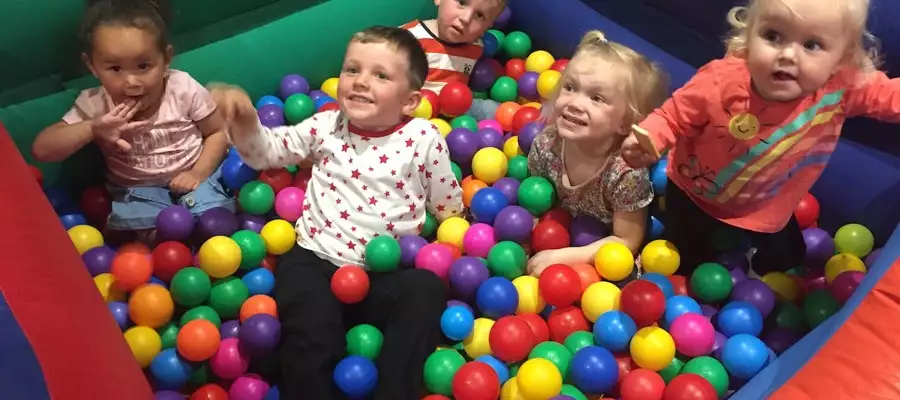 New Pre-School Group Enjoys Playtime At Caddington Grove