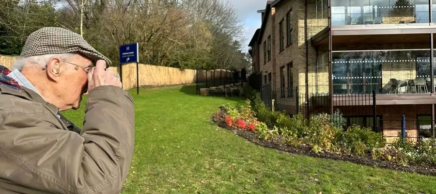 Dorking Artist, 102, Stars in Exhibition Featuring His Own Artwork