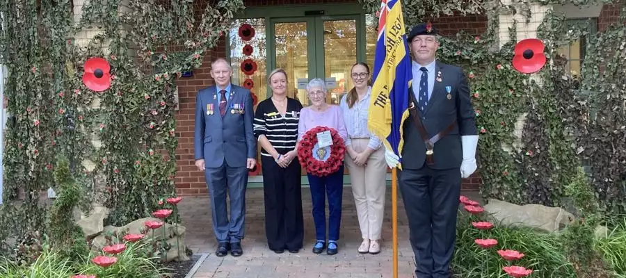 Montague House in Brampton receives veteran friendly award