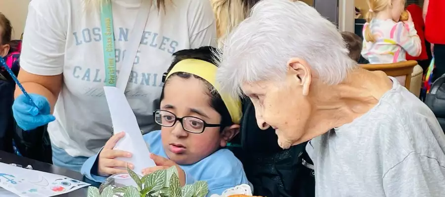 Generations unite for breakfast fundraiser at Newton House Care Home