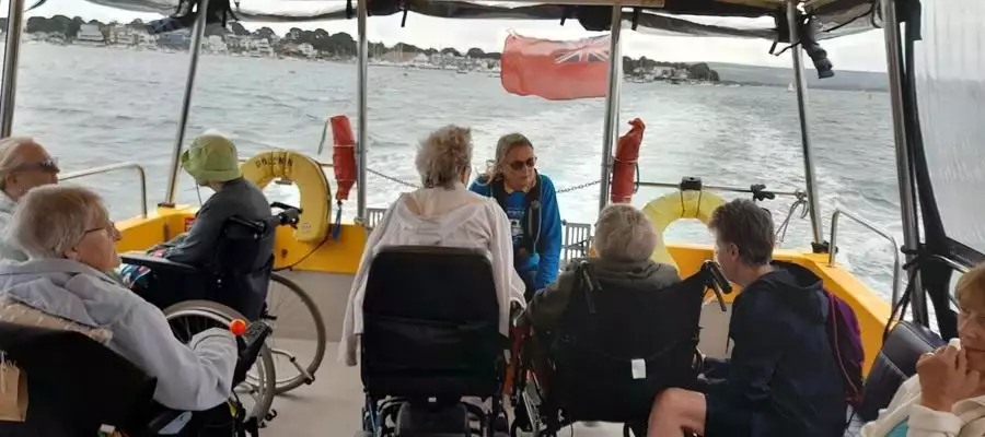 Upton Manor Residents Climb On Board The Dolphin For Adventure