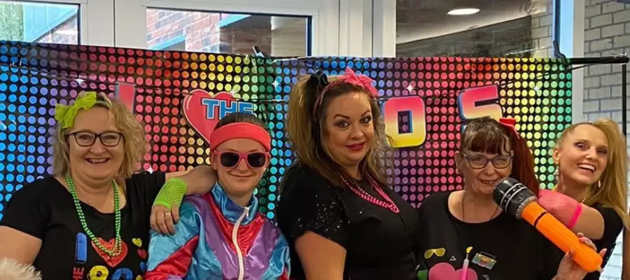  Cofton Park Manor Residents Go 80s-tastic for Nostalgic Party