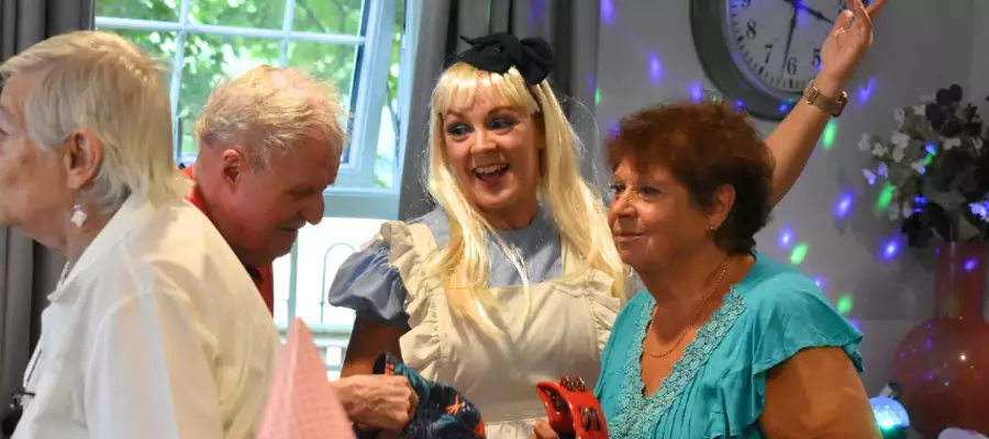 Residents and Families Step into Wonderland at Montague House Care Home in Huntingdon