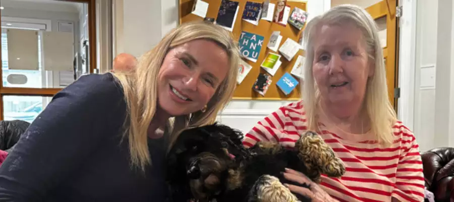 Pawfect Mya wins 'Best in Show' at Milngavie Care Home Dog Contest