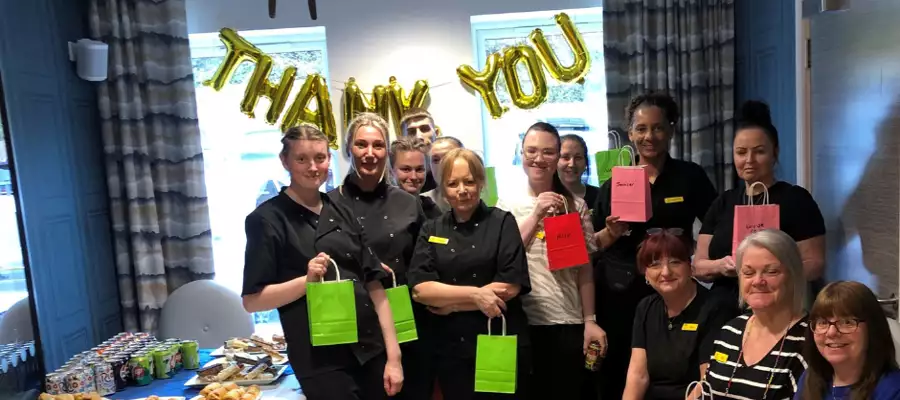 Big Thanks To The Top Team At Cofton Park On Staff Appreciation Day