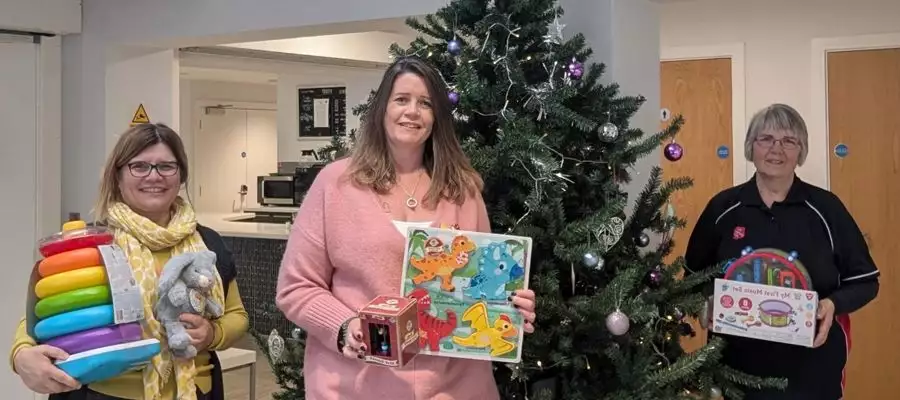 Cambridge Care Home Toy Donation Brings Christmas Joy to Struggling Families 