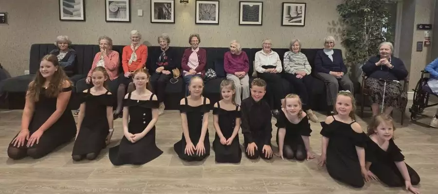 Reels and slip jigs hail St Patrick's Day at Edwalton Manor