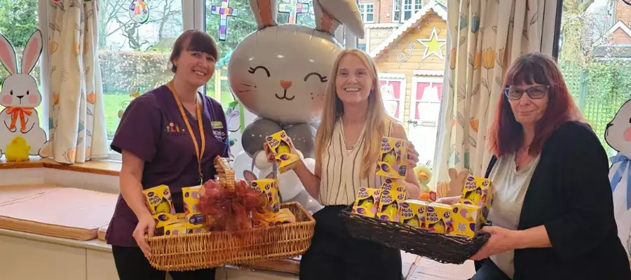 Kids Enjoy An Egg-ceptional Gift Thanks To Cofton Park Manor