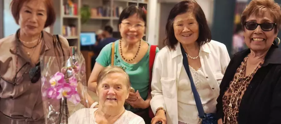 Nurses reunite After 20 years to surprise colleague at Brookwater Care Home