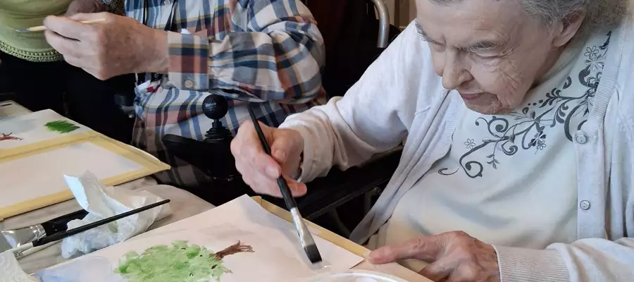 Creative Workshops Inspire Wixams Care Home Residents