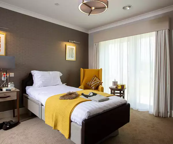 tastefully decorated en-suite bedrooms