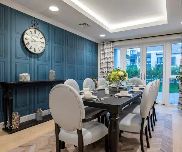 dinning rooms at Lovell Place dementia care home in Bristol