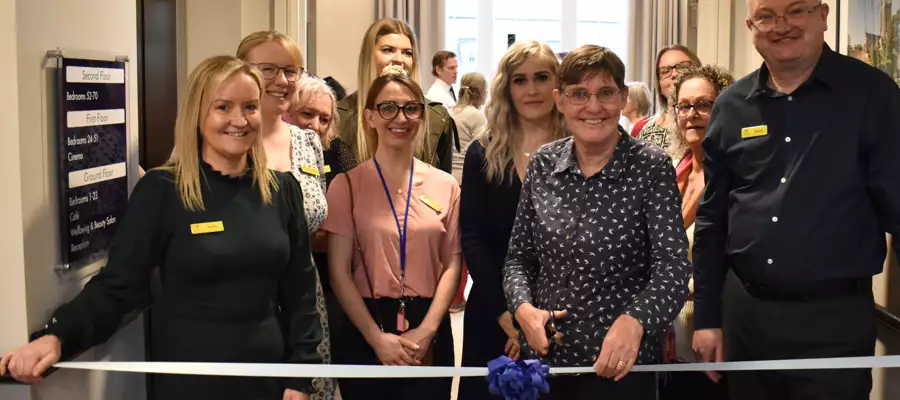 Montague House celebrate the opening of their new memory care suite