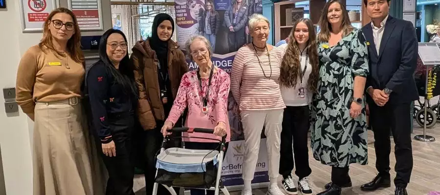 YOPEY befrienders create positive vibes at Cambridge Grove