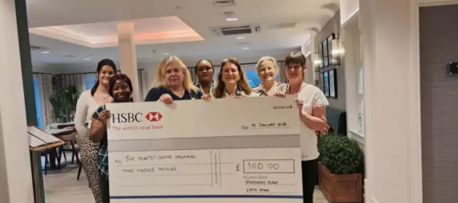 Hindhead Place Supports Local Dementia Charity with Fundraising Donation