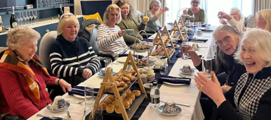 Badgers Mount WI Celebrated at Nesbit House Care Home