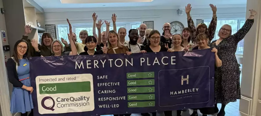 Meryton Place Rated ‘Good’ in All Areas by the CQC