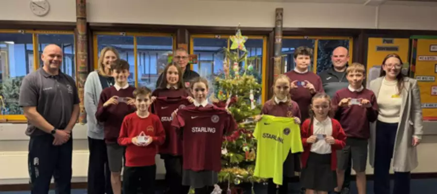 Schoolchildren Supported Through New Community Partnership with Verwood Town FC